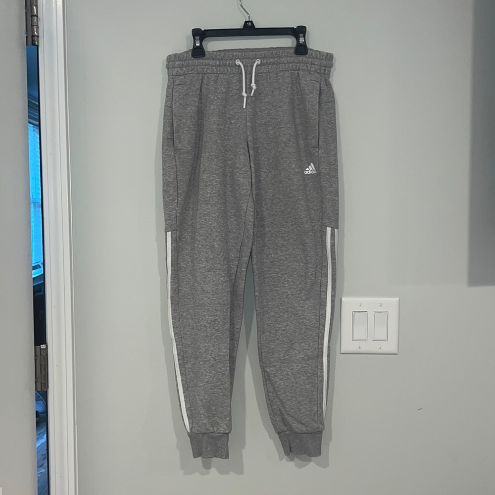 Grey Adidas Sweatpants
